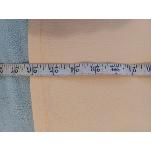 Faded Glory Stretch Womens Long Sleeve  T-Shirt light orange Size Large - Picture 4 of 5